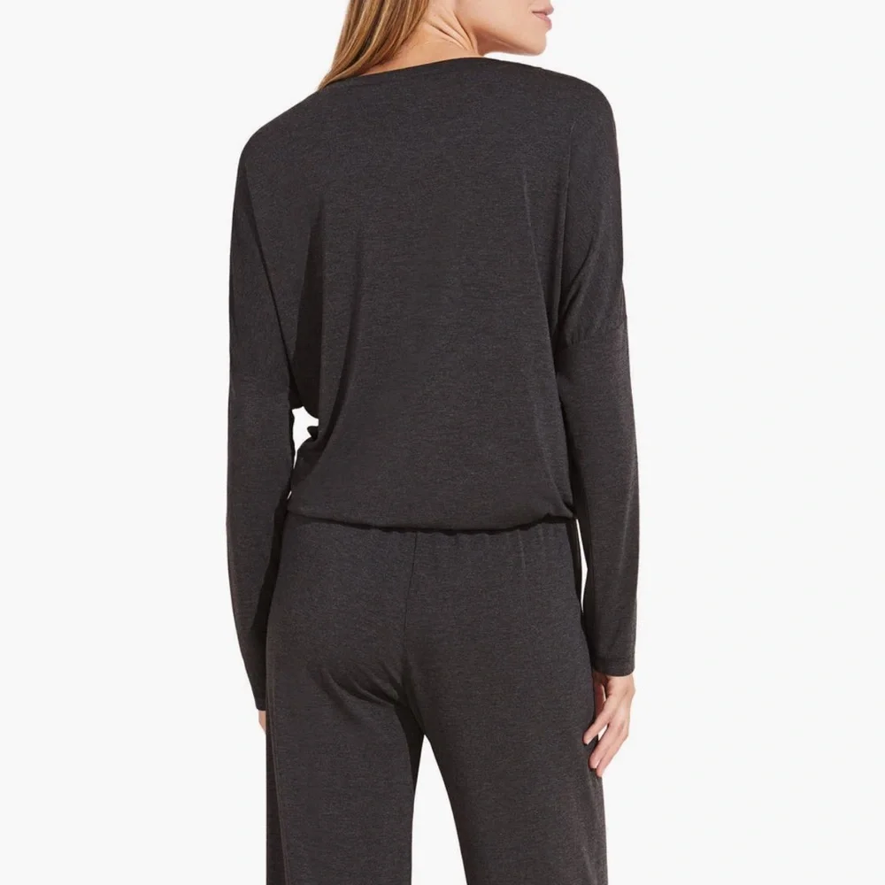 New With Tags: Eberjey TENCEL™ Modal Heather Slouchy Top in Size SmallI - Picture 2 of 7